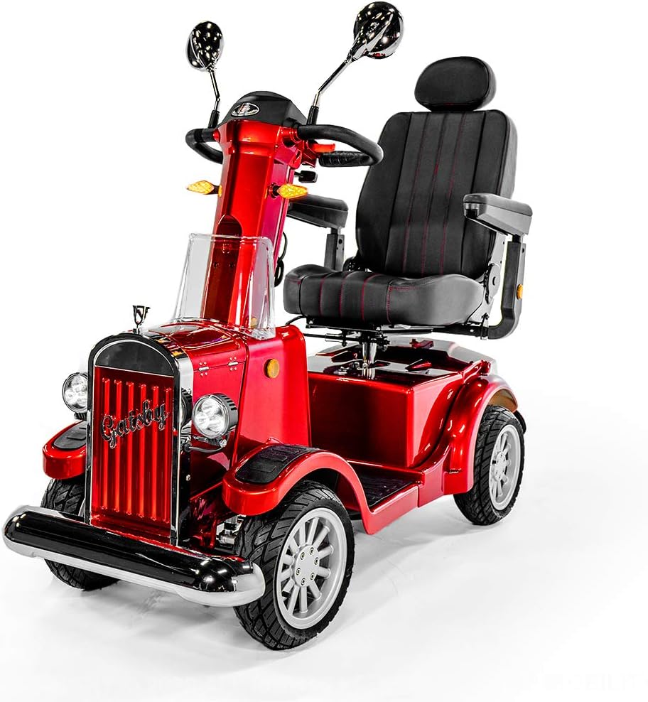 Vintage Mobility Gatsby X Vintage Heavy Duty Fast Mobility Scooter Long Range